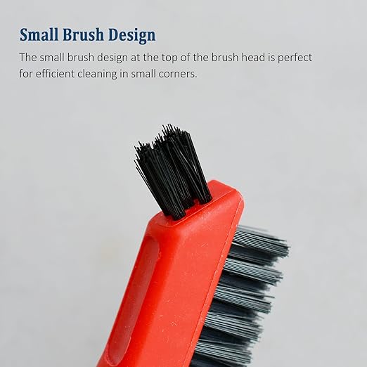 3pcs Nylon Brushes for Cleaning, Small Cleaning Brushes for Tight Spaces, Car Detailing Brush Set for Cleaning Dust in Holes