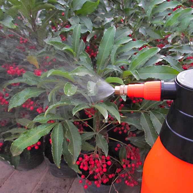 MyLifeUNIT Hand Pressure Sprayer, Spray Bottle with Adjustable Pressure Nozzle for Plants, 35 OZ