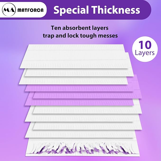 30 Pack Swiffer Power Mop Refills - Disposable Mop Pads for Swiffer Power Mop, Super Absorbent Wet Pads Refill for Deep Cleaning Hardwood, Tile, and Laminate Floors