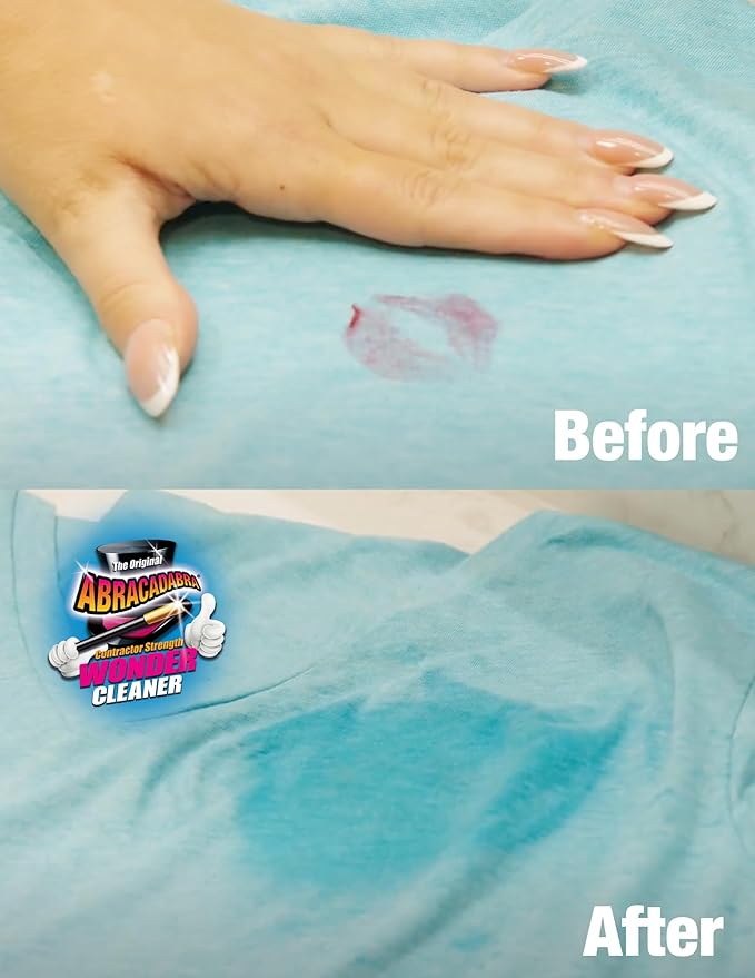 Abracadabra® Contractor Strength Wonder Cleaner - As Seen on TV - 16 fl oz - Gunk & Build up Remover - Removes Tar, Adhesives, Gum, Stickers, Sap, Oils & More on Most Surfaces - Better Stronger Faster