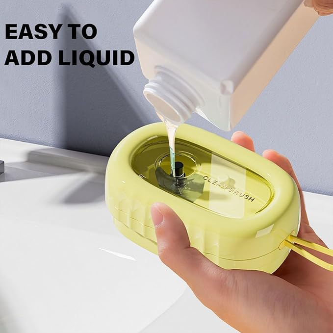 Multifunction Laundry Brush Household Scrubbers with Integrated Detergent Release for Laundry and Home Surfaces