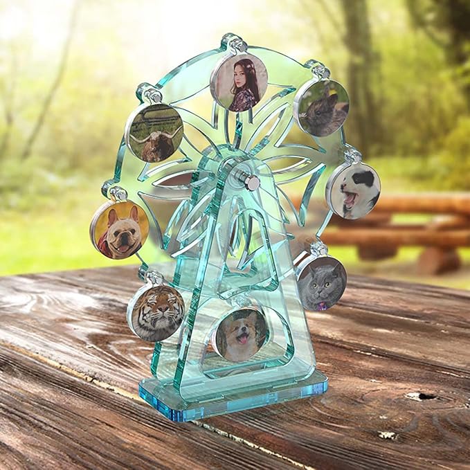 Ferris Wheel Resin Mold Set - Silicone Mold for Resin, Cake Decorating, Coasters, Desktop Decoration