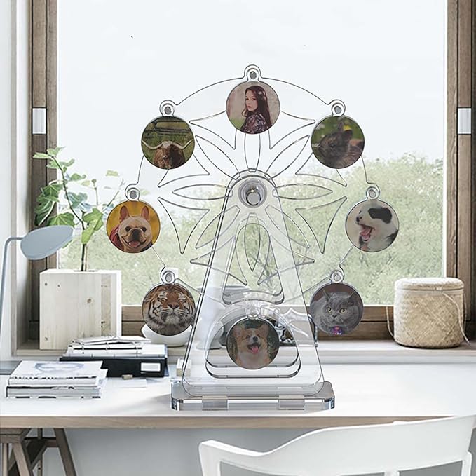 Ferris Wheel Resin Mold Set - Silicone Mold for Resin, Cake Decorating, Coasters, Desktop Decoration