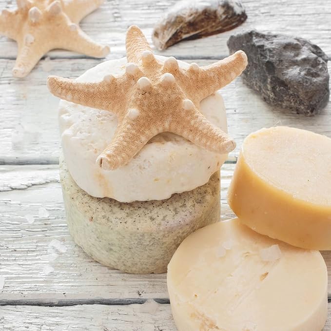 2pcs Round Silicone Molds 15 Cavity Cylinder Silicone Soap Mold for Handmade Soap, Lotion Bars, Bath Bombs, Shower Steamer,Shower Tablets,Beeswax,Candles