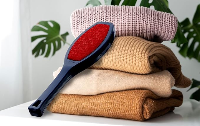 Superio Magic Suede Lint Brushes for Clothes Double Sided Lint Remover Clothes Brush Garment Brush, Portable Lint Remover for Pet Hair or Dust from Hats, Wool Suit, Suede Couch... 6