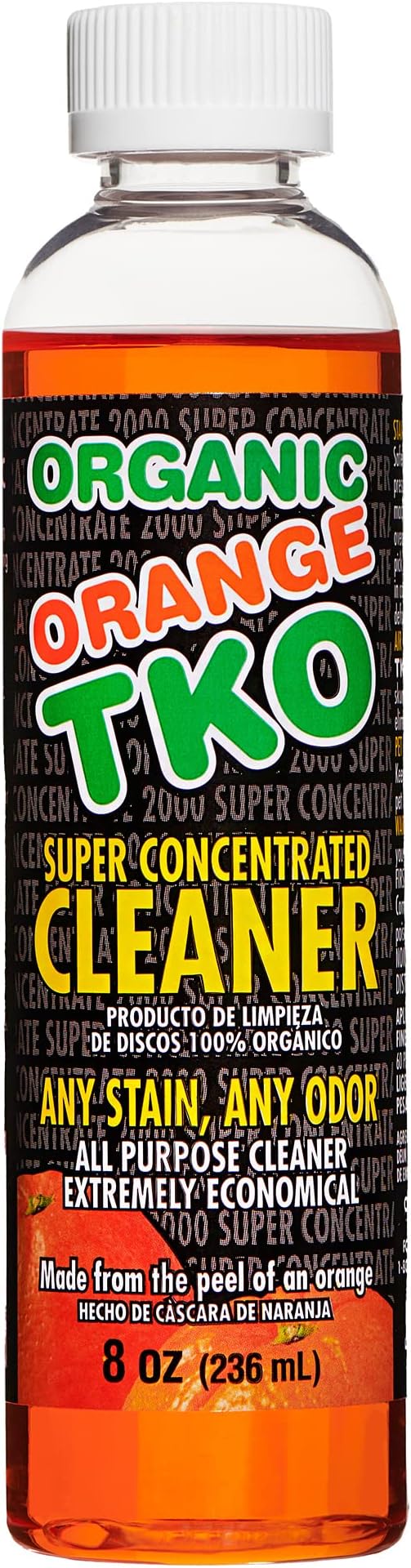 Stain remover, Floor cleaner, Degreaser, Glass cleaner, Multi Purpose Citrus Cleaner, Deodorizer, Stain Remover, Pet Safe, Non Toxic (8oz)