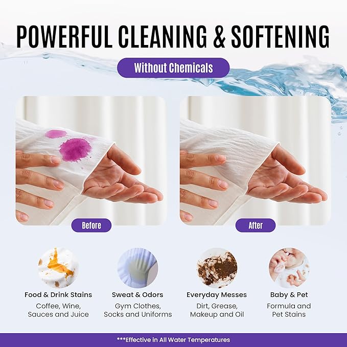 Color Catcher Fabric Softener Laundry Detergent Sheets 20 Loads Fresh Scent, Plant based, No Plastic Jugs Travel Friendly, Ultra Concentrated Mix Colored with Whites Detergent Softener & Color Catcher