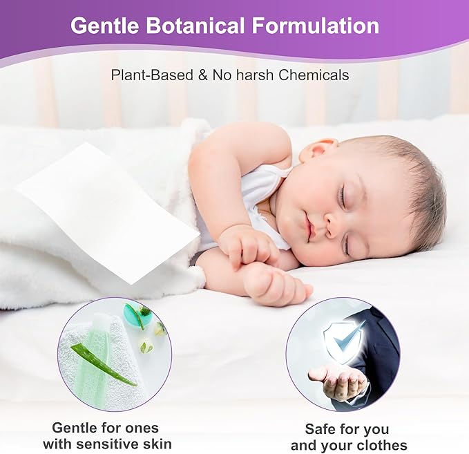 Laundry Detergent Sheets - 200 Loads, Lavender Scent, Compact, Lightweight, Eco-Friendly, Hypoallergenic, Portable, Save Space and Travel