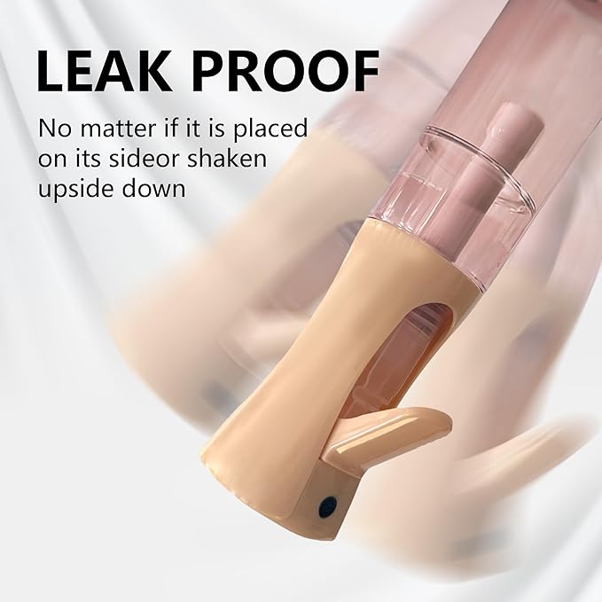 Spray Bottle for Hair Continuous Ultra Fine Mist (300ml) 360° Multi Spray Bottle for Plants, Cleaning, Skin Care Leakproof & Durable 2 Pack