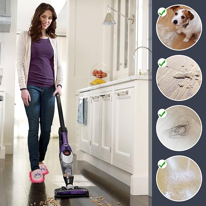 Liitrton Mop Slippers Cartoon Mop Shoes, Washable Microfiber Slippers for Floor Cleaning, Detachable Mopping Slippers for Women Home Floor Cleaning Tools (Pink Rabbit, Women 7-9/Men 5-7)