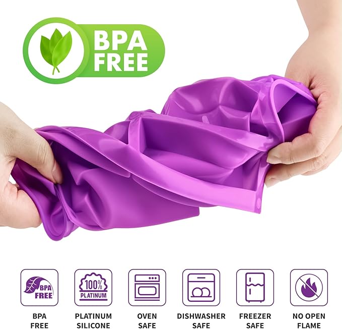 8-Cavity Silicone Candy Bar Molds, 2 Pcs Granola Bar Molds Rectangle Chocolate Mold for Baking Protein Energy Bar, Dubai Chocolate Bar, Brownie