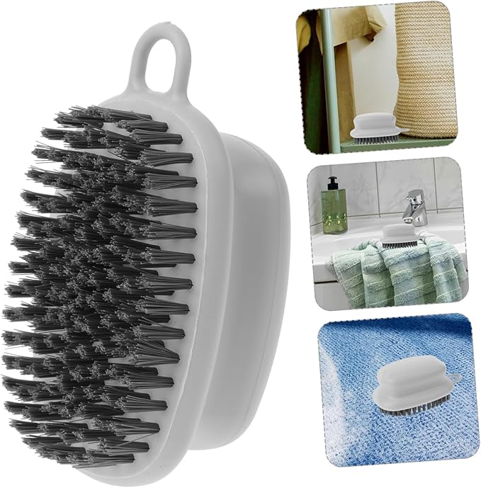 Strong Decontamination Laundry Brush Dishwashing Brush Sponge Brush Pad Kichen Cleaning Brush for Bathroom