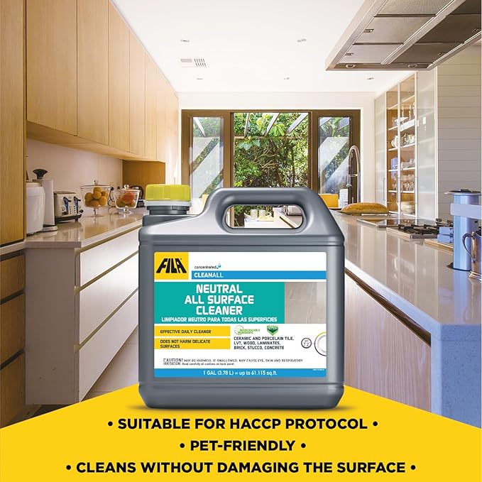 FILA Surface Care Solutions CLEANALL Neutral All Surface Cleaner, 1 Gallon