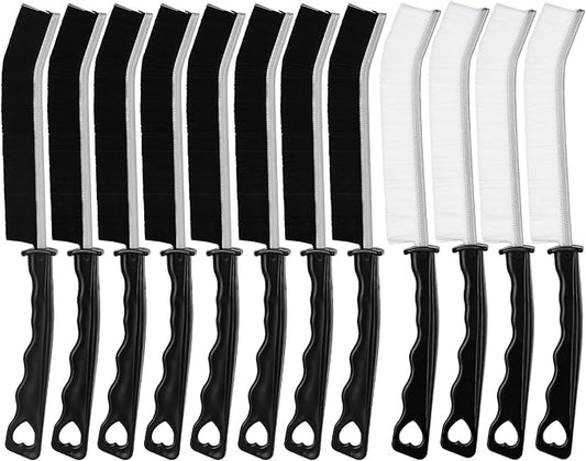 12Pcs Hard Bristle Crevice Cleaning Brush, Grout Cleaner Brush, Multifunctional Gap Cleaning Tool for Household Use, Bathroom, Kitchen, Window,Toilet