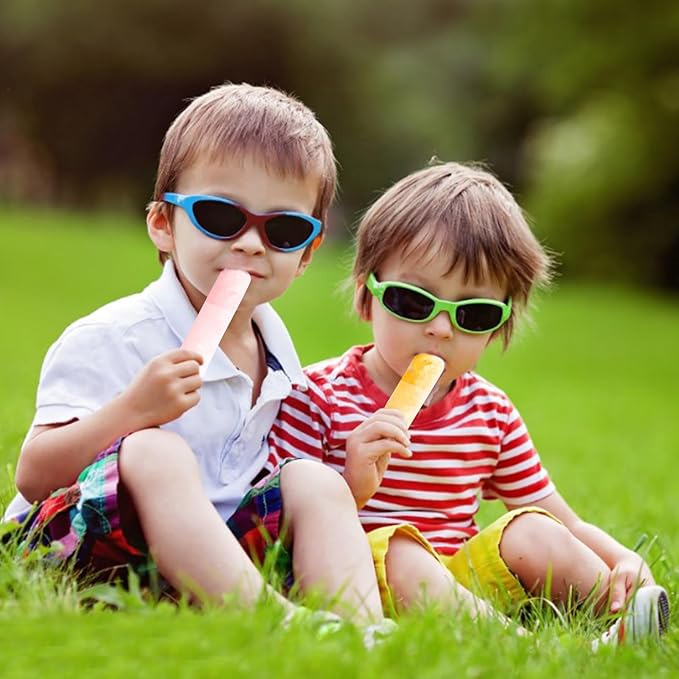 LOMIMOS 160PCS Disposable Ice Popsicle Mold Bags,BPA Free Freezer Tubes With Zip Lock Seal Funnel for Healthy Snack Yogurt Stick Juice Fruit Smoothies Ice Candy Pops Family Party(11"x2.2")