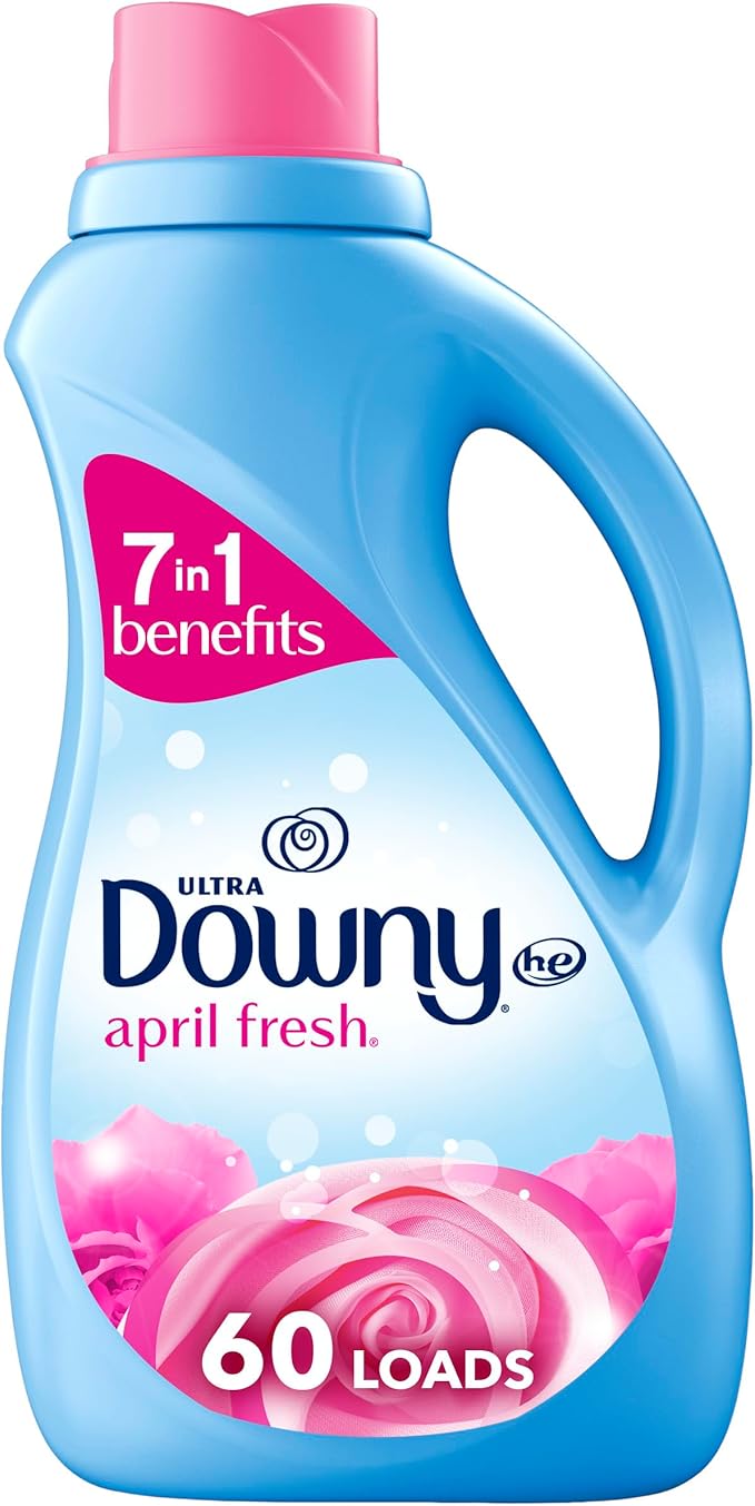 Downy Ultra Laundry Liquid Fabric Softener (Fabric Conditioner), April Fresh, 44 fl oz, 60 Loads