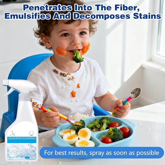 Stain Treater Spray, Dry Clean-On-The-Go Spray, Cozy Home Stain Cleaner And Spot Remover, No Water, No Waiting, Removal Grease, Ink & Wine For Clothes, Shoes, And Fabrics(10.5(Fl Oz))