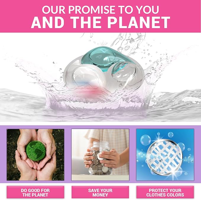 WBM Laundry Pods, 32 Count | Specially Designed for Undergarments With Soft Heaven Fragrance | Laundry Detergent Pods Formulated With Plant-Based Formula and Gentle Stain Remover