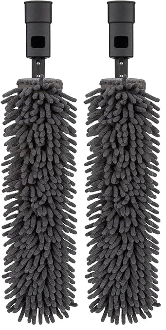 SWOPT Microfiber Flexible Duster Head Includes Additional Refill, Washable Cleaning Pad Interchangeable with All SWOPT Products for Efficient Cleaning and Storage