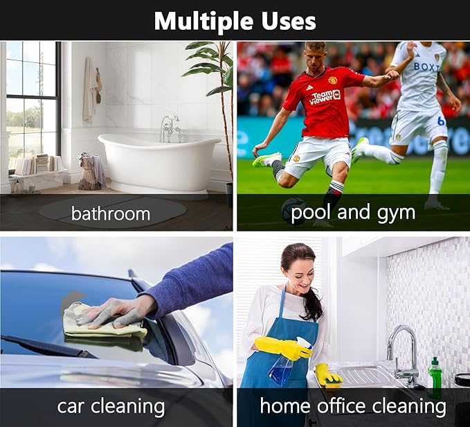 Shiny Bath Wipes Cleaning Cloths,5pcs Shiny Bath Drying Towels,Shower Doors Drying Towels,12*10” Streak Free Glass Window Car Mirror Super Absorben Microfiber Cleaning Cloths Cleaner(5pcs grey12*10”)