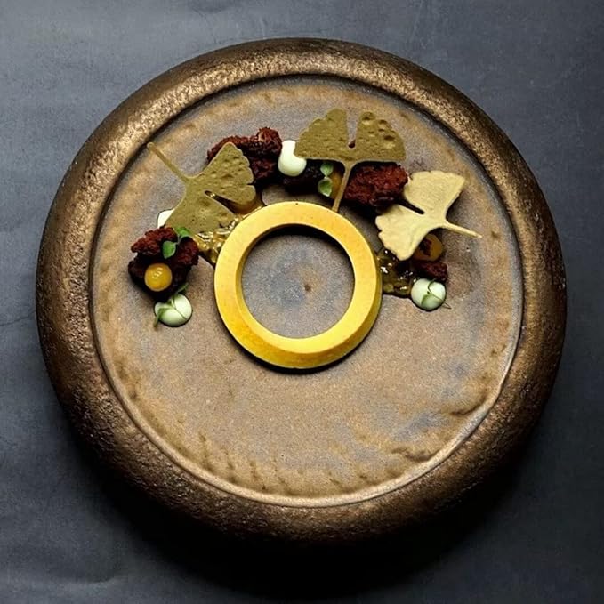 3D Hollow Leaf Fondant Lace Mold Multi Leaves Flower Candy Mold Chocolate Sugar Craft Cake Decoration Cupcake Top (B Ginkgo Leaf_10.96 * 3 * 0.12inch)