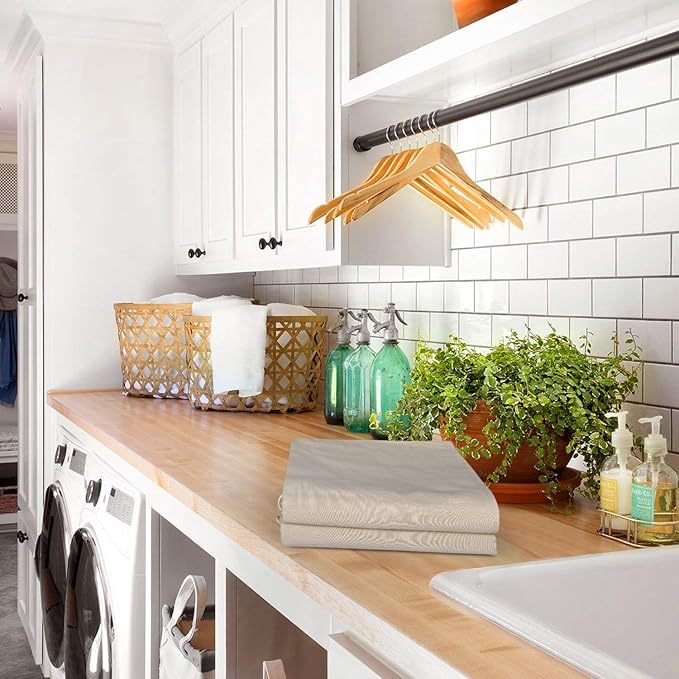 Urban Villa Laundry Bags 2 Pack Canvas Dirty Clothes Travel Laundry Bag|Machine Washable|Reusable College Hostel Liner Bag for Garments with Drawstring Closure - Size 28 x 36 Inches