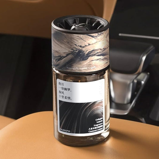 BEBAS Car Air Freshener Diffuser, Cologne Scent Essential Oil Car Diffuser, Long Lasting Automotive Air Fresheners Perfume, 160ml Car Fragrance Armotherpy Bottle for Men Women(1 Pack, Cologne)