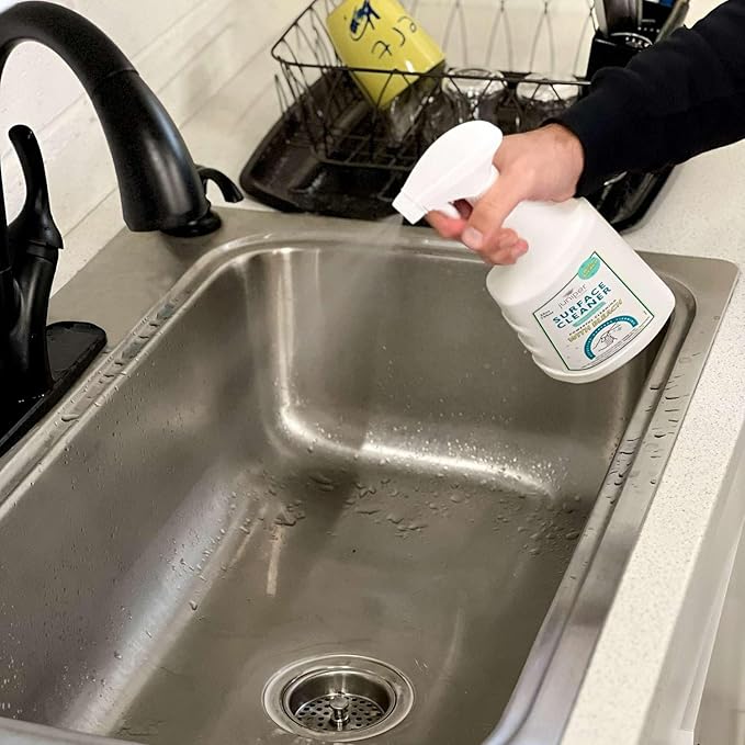 Juniper, Surface Cleaner With Bleach, All-Purpose Cleaner for Bathroom, Kitchen, Toilet, 25 Fl. Oz Trigger Spray Bottle, (Pack of 6), Total 150 Ounce