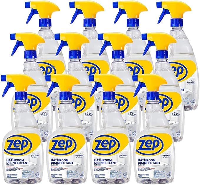 Zep Multi Purpose Surface Disinfectant - 32 Ounces (Case of 12) ZUAPBD32 - Powerful Disinfecting Formula, Kills 99.9 Percent of Germs