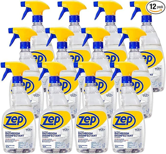 Zep Multi Purpose Surface Disinfectant - 32 Ounces (Case of 12) ZUAPBD32 - Powerful Disinfecting Formula, Kills 99.9 Percent of Germs