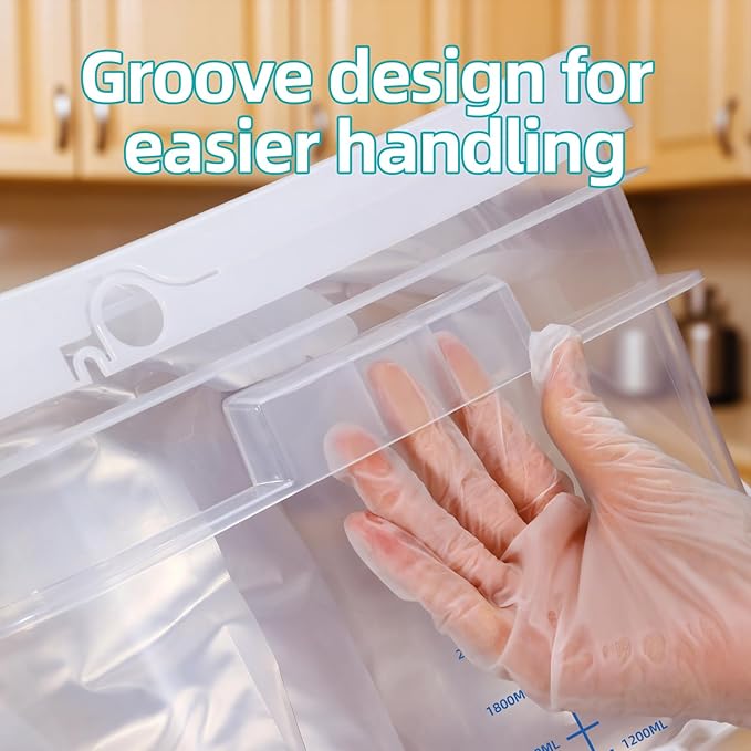 ASEVAT 2.6Gal 2Pack Clear Bucket Graduated Pail Container with Lid,Square Food Grade Buckets, Cleaning Containers Plastic Pails Extra Durable Handles with Grip for Easy Carrying