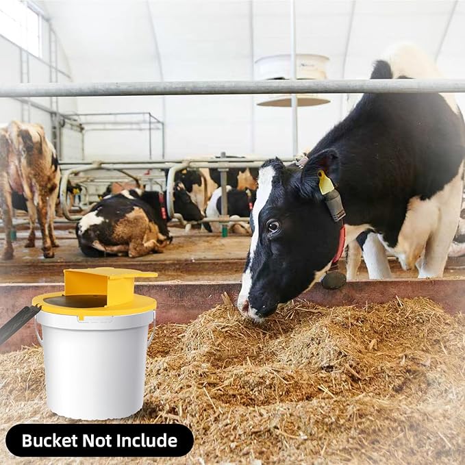 Mouse Trap Bucket - Mouse Traps Indoor for Home - Multi-Catch, Auto-Reset, Humane or Lethal Rat Trap - ABS Material - 5 Gallon Bucket Compatible-4pc