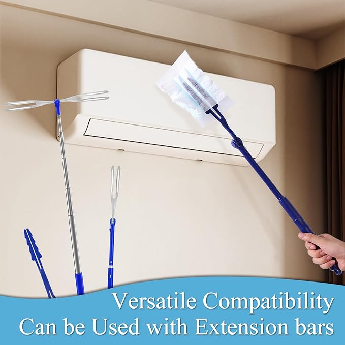 40 Count Electrostatic Duster Refills Replacement Head for Swiffer Dusters,Unscented Disposable Dusters for Cleaning Home, Blinds, Fans, Corners (Only Duster)