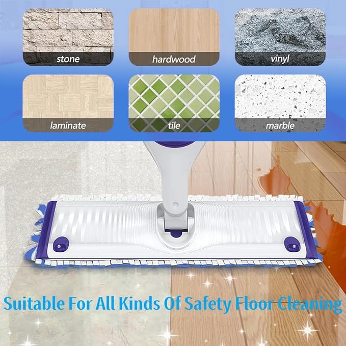 Replacement Pads for S.wiff.er PowerMop Disposable Mop Pads, Floor Mopping Pads, Spare Pack for Floor Cleaning，20 Count