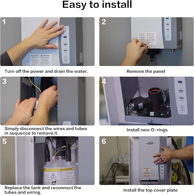 Upgrade 80 Steam Canister for Aprilaire Humidifier – Replacement for Models 800, 801, 865, 866, 80 | OEM Compatible Steam Humidifier Canister | 1-Pack