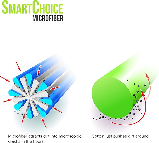 Arkwright Microfiber Cleaning Cloths - (Pack of 12) Large Lint & Streak-Free Drying Wash Towels, 300 GSM Super Absorbent & Quick Dry, Perfect Cleaner for Car, Glass, and Window, 16 x 16 in, Yellow