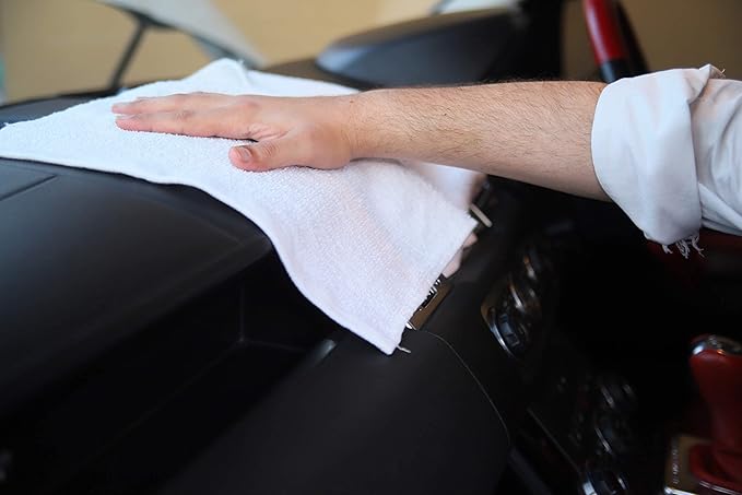 Avalon Towels Terry Bar Mop Towels (Value Pack of 60) Size 16"x19" – Absorbent and Durable, Multipurpose Cleaning Rags, Cotton Cleaning Cloths, Terry Cloth Rags, Reusable Shop Rag