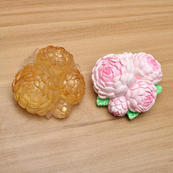 3D Rose Flower Silicone Fondant Mold Chocolate Candy Cake Decorating Mould Soap Candle Mold Resin Clay Baking Pastry Tools
