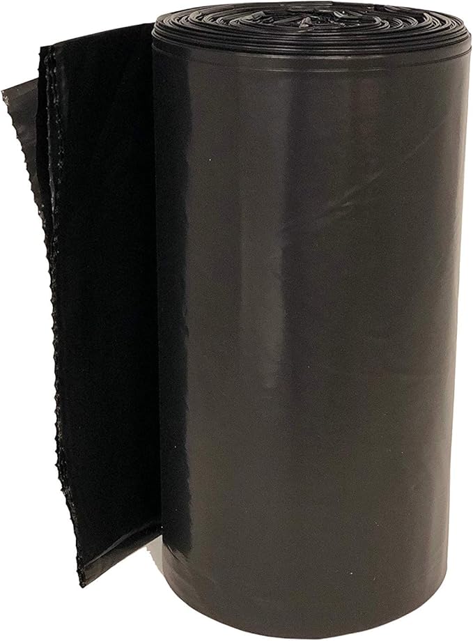 Reli. Contractor Garbage Bags 55 Gallon | 20 Trash Bags | Heavy Duty | Black Contractor