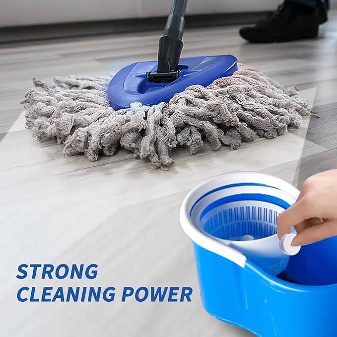 ALLMIX Hard Floor Cleaner, Floor Cleaning Tablets for Mopping, Eco-Friendly Gentle & Deep Cleaning Solution for All Hard Floors, Perfect for Mop Buckets - Lemon Scent (15Pcs - Individually Packaged)