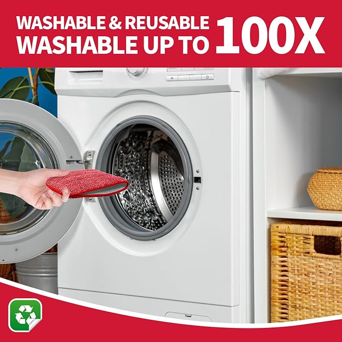 3 Pack Microfiber Reusable Mop Pads for Bona Mop, Wet/Dry Floor Cleaning Refill Mop Pads, Spray Mop Hard Wood Floor Mop Pads Refills, Machine Washable Power Mop Pads Replacement