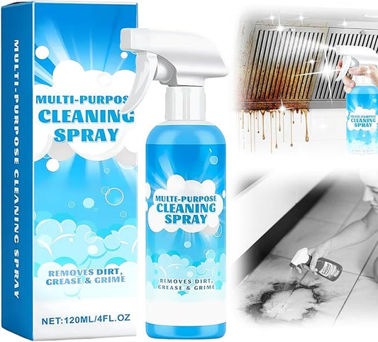 Multifunctional Powerful Spray Kitchen Foam Cleaner, 2025 New Multi-Purpose Cleaning Spray, Easy-To-Use Grease Remover For Kitchen, Fast-Acting Tile Cleaner For Families (1)