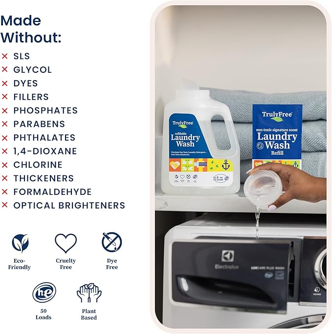 TRULY FREE - Laundry Detergent + Fabric Softener