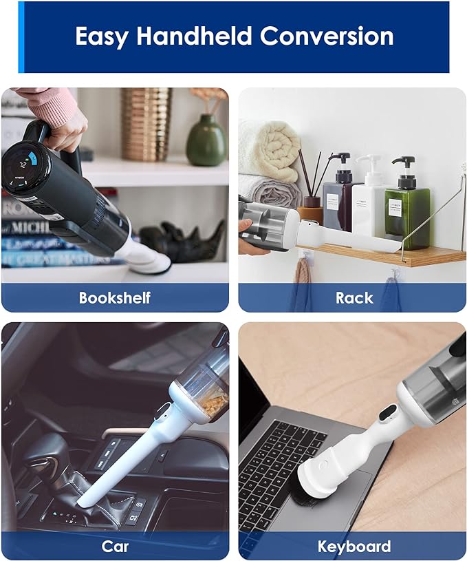 Tineco Smart Wet Dry Vacuum Cleaners, Floor Cleaner Mop 2-in-1 Cordless Vacuum for Multi-Surface, Lightweight and Handheld, Floor ONE S5 Combo