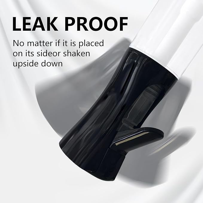 Spray Bottle for Hair Continuous Ultra Fine Mist 360° Multi Spray Bottle for Plants, Cleaning, Skin Care Leakproof & Durable 2 Pack