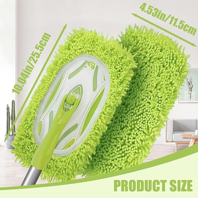 Reusable Mop Pads Refill Compatible with Swiffer Sweeper Mop, Microfiber Wet Mopping Cloths for Floor Cleaning , Ideal for Home Cleaning Washable Floor (6)
