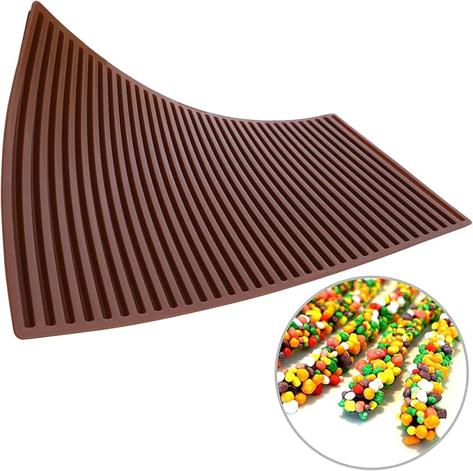 Gummy Candy Rope Mold - 1/3 Sheet Size