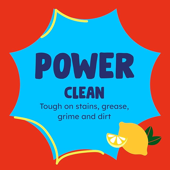 Originally Yellow Lemon Vinegar For Cleaning Purpose | USA Made All Purpose Cleaner | Use as a Floor, Glass, Kitchen, & Bathroom Cleaner | Plant Derived Vinegar Half Gallon | 64 Oz