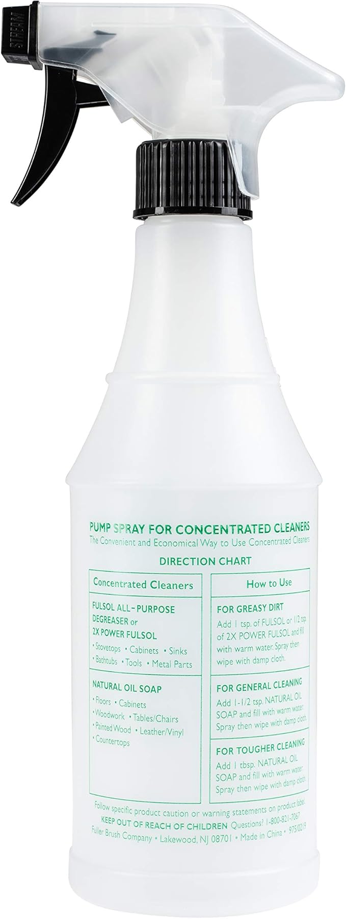 Fuller Spray Bottle with Sprayer