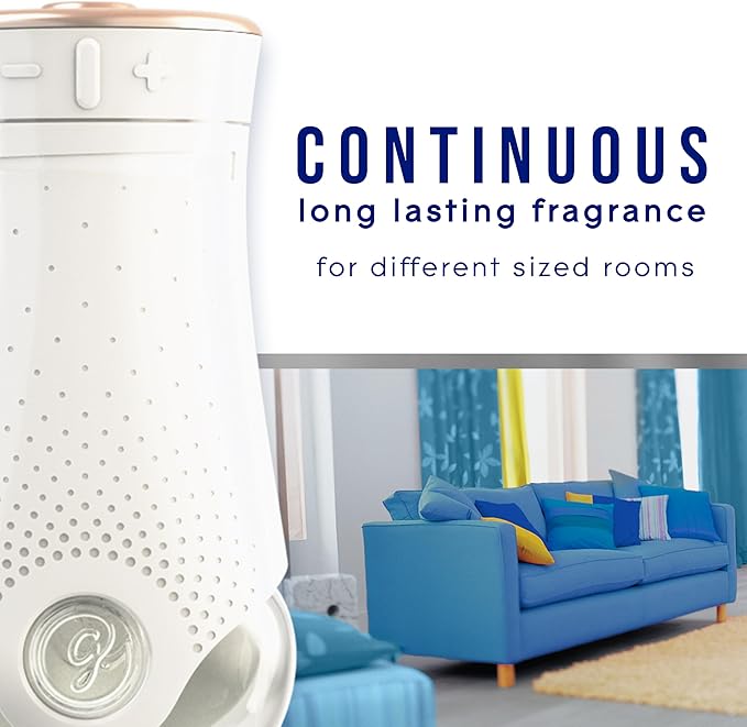 Glade PlugIns Refills Air Freshener, Sea Mist & Cypress, Scented and Essential Oils for Home and Bathroom, 0.67 Fl Oz, 10 Count